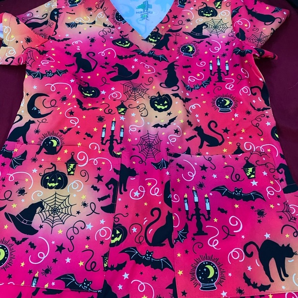 Other Halloween Scrub Tops Bundle Poshmark